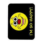 穏やかな顔グンピー マグネット (縦)