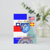 穏やかな風と追い風 ポート・リッチマン ポストカード (スタンド正面)