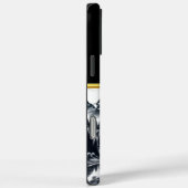 穏やかな風景の中で山に囲まれたバッファロー Case-Mate iPhoneケース (裏面 / 右)