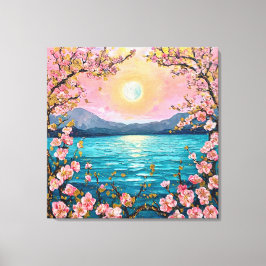 穏やかな風景 キャンバスプリント