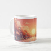 穏やかな風景 コーヒーマグカップ (正面左)