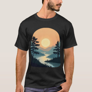 穏やかな風景 Tシャツ
