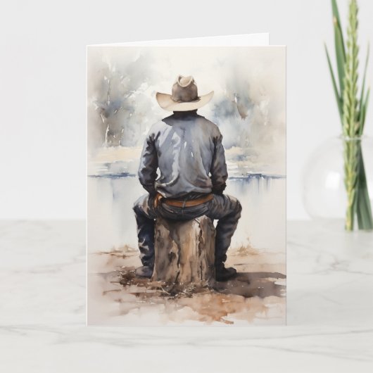 「穏やかな風」西悔やみや弔慰 カード (正面)