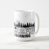 穏やかな飛行 コーヒーマグカップ (正面右)