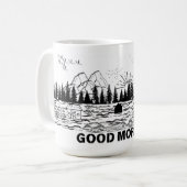 穏やかな飛行 コーヒーマグカップ (正面左)