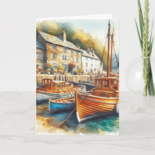 穏やかな カード (正面)