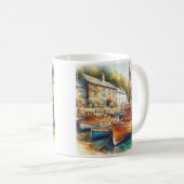 穏やかな コーヒーマグカップ (正面右)