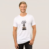穏やかな トライブレンドTシャツ (正面全面)