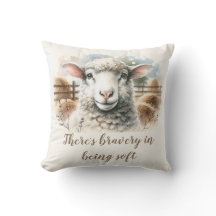 穏やかなEwe：柔らかい羊毛