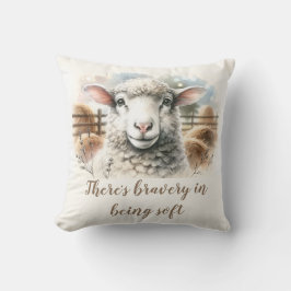 穏やかなEwe：柔らかい羊毛 クッション