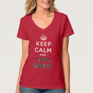 穏やかなOohを光沢がある保って下さい Tシャツ