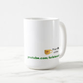 穏やかなYAの物の言えないBIDDIESのマグを保って下さい コーヒーマグカップ (正面右)