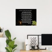 穏やかに夜を明かしてはいけない ポスター (ホームオフィス)