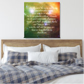 穏やかに望む キャンバスプリント (インサイチュ (寝室))