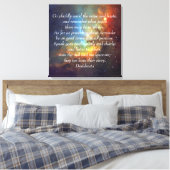 穏やかに望む キャンバスプリント (インサイチュ (寝室))