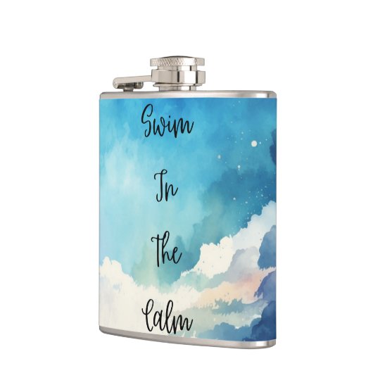 穏やかに泳ぐ フラスク (左)