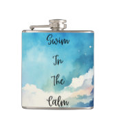 穏やかに泳ぐ フラスク (正面)