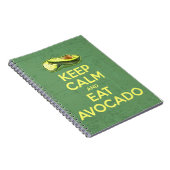 穏やか保ち、アボカドを食べて下さい ノートブック (右側)