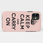 穏やか保ち、オリジナルを続けていって下さい Case-Mate iPhoneケース (裏面(横))