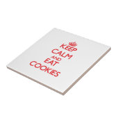 穏やか保ち、クッキーを食べて下さい タイル (側面)