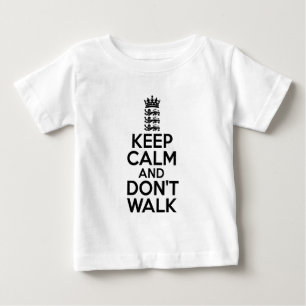 穏やか保ち、コオロギを続けていって下さい ベビーTシャツ