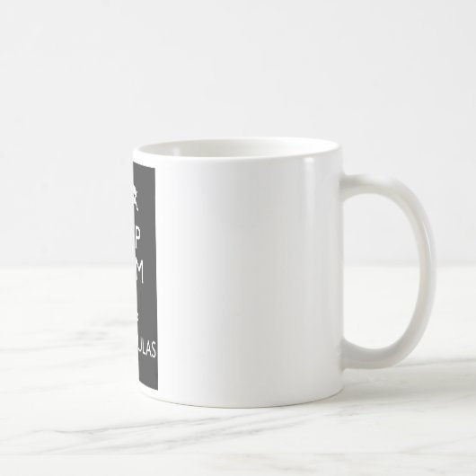 穏やか保ち、タランチュラを飼って下さい コーヒーマグカップ (右)