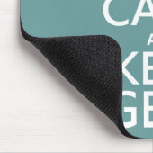 穏やか保ち、ハト-すべての色--を飼って下さい マウスパッド (コーナー)