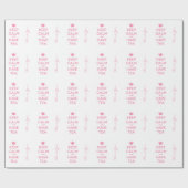 穏やか保ち、パーソナライズな茶を食べて下さい ラッピングペーパー (フラット)