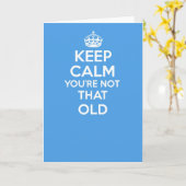 穏やか保ち、挨拶状-誕生日--を続けていって下さい カード (黄色い花)