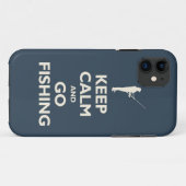 穏やか保ち、採取することを行って下さい(海軍) Case-Mate iPhoneケース (裏面(横))