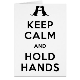 穏やか保ち、握って下さい手(手を握っているカワウソ)を