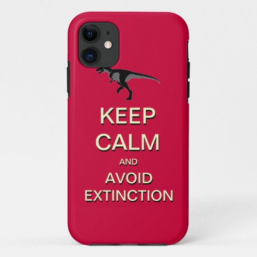 穏やか保ち、絶滅のiPhone 5の場合を避けて下さい Case-Mate iPhoneケース (裏面)