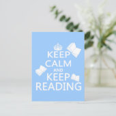 穏やか保ち、読書を保って下さい ポストカード (スタンド正面)