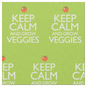 穏やか保ち、野菜を育てて下さい ファブリック (クローズアップ)