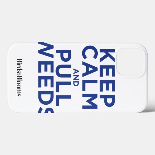 穏やか保ち、雑草を引っ張って下さい Case-Mate iPhoneケース (裏面 (横))