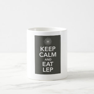 穏やか保ち、LEPを食べて下さい コーヒーマグカップ