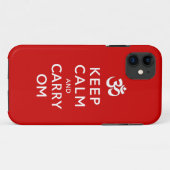 穏やか保ち、OmのiPhone 5の場合を運んで下さい Case-Mate iPhoneケース (裏面(横))