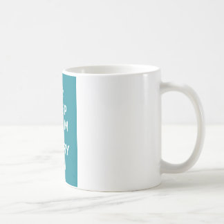 穏やか保ち、On_MUG_AQUAを運んで下さい コーヒーマグカップ