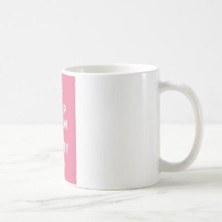 穏やか保ち、On_MUG_PINKを運んで下さい コーヒーマグカップ