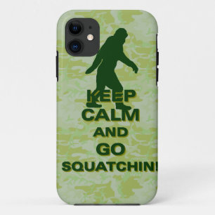 穏やか保ち、squatchin行って下さい iPhone 11 ケース