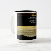 穏やか夜はです ツートーンマグカップ (正面左)