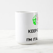 穏やか私ありますイタリアンが!!保って下さい!! コーヒーマグカップ (中央)