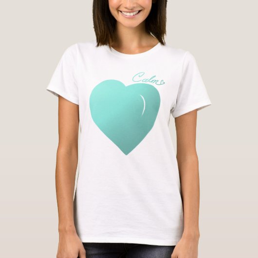穏やか - Tシャツ (正面)