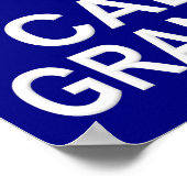 穏や保かに電話おじいちゃん ポスター (角)