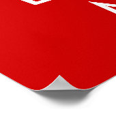 穏や保かに、私のハートのポスターを愛する |カスタム ポスター (角)