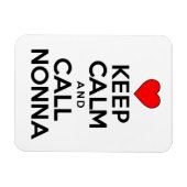 穏や保かノンナの祖母と呼べイタリアンる マグネット (横)