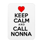 穏や保かノンナの祖母と呼べイタリアンる マグネット (縦)