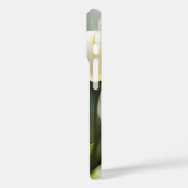 穏エレガントやかな庭の白いチューリップの束 Case-Mate iPhoneケース (裏面 / 左)