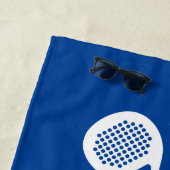 穏保とパデルテ遊ニスのビーチタオルのギフト ビーチタオル (インサイチュ)