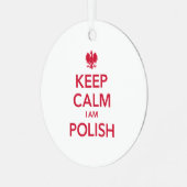 穏保やかだ メタルオーナメント (正面左)